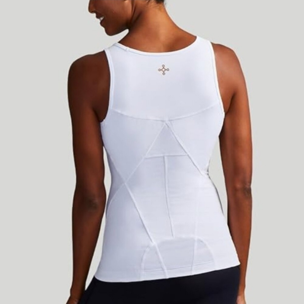 Tommie Copper Lower Back Support Tank Size 2XL White NWT!